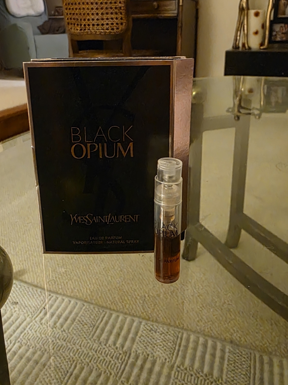 Yves Saint Laurent Black Opium Eau de Parfum Sample Spray -